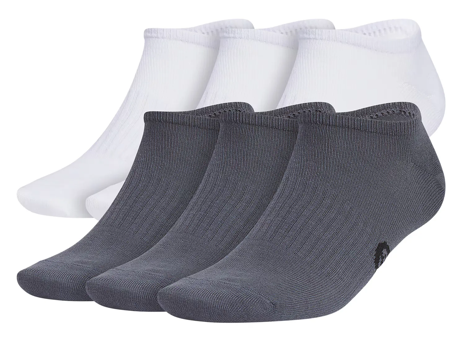 

Носки Superlite Classic Men's No Show Socks - 6 Pack Adidas, серый/белый