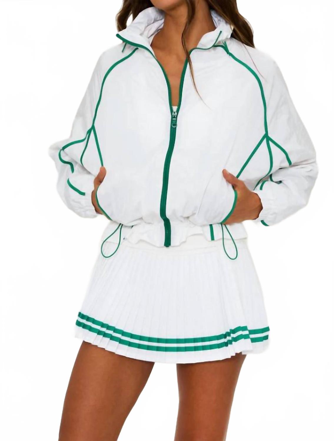 

Куртка Casen Collar в белом цвете Beach Riot