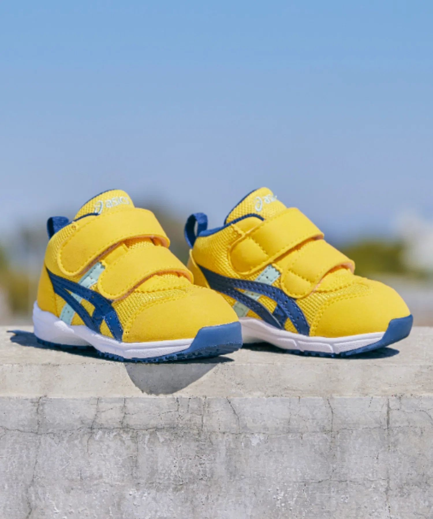 Детские кроссовки SUKUSUKU GD.RUNNERBABY MS-MID 2 жёлтые