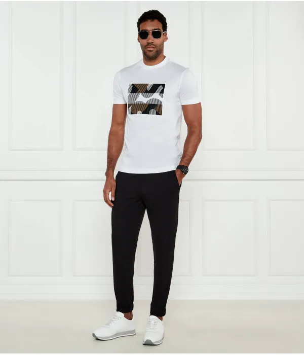 Спортивные штаны t_flex-j Tapered fit Boss Green, черный — фото 2