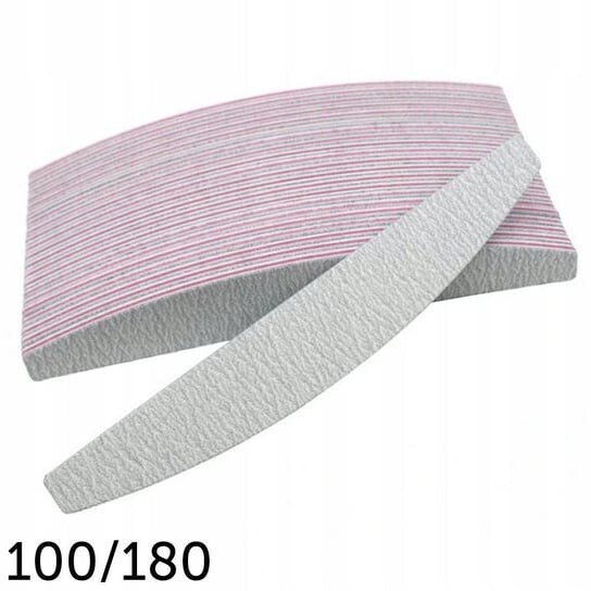 

Пилка Zebra Crescent 100/180 Eco Boat, 100 шт. JafraNails