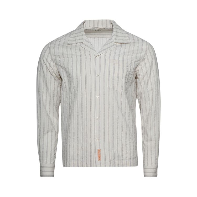 

Рубашка Bode Lavender Sail Shirt 'White/Purple', белый