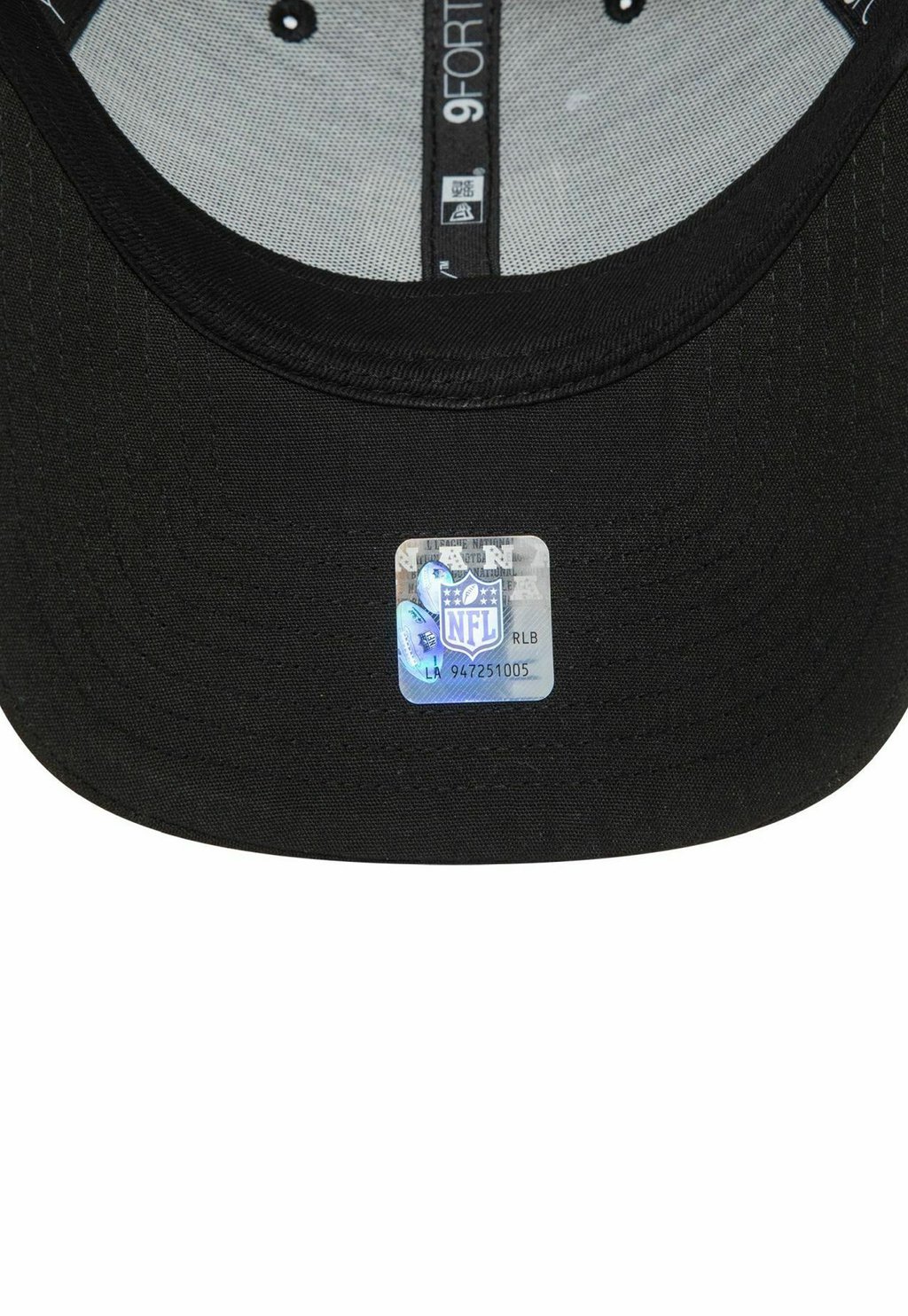 

Бейсболка 9FORTY STRAPBACK REPREVE LAS VEGAS RAIDERS New Era, черный