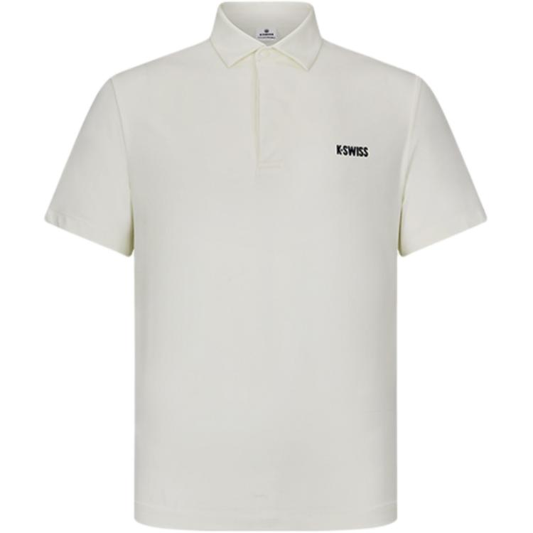 

K·SWISS Футболка-поло KSWISS мужская Euryale White, Белый, K·SWISS Футболка-поло KSWISS мужская Euryale White