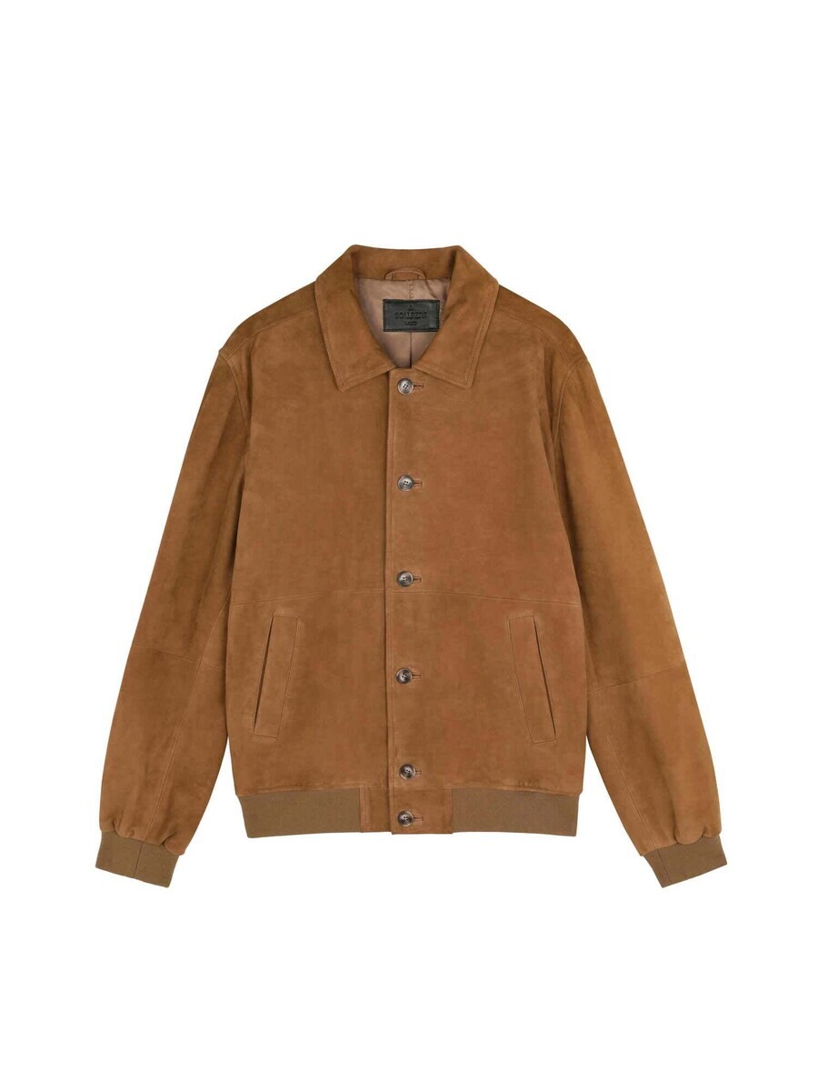 

Кожаная куртка Scalpers Between-Season Jacket Jokul, цвет chestnut brown