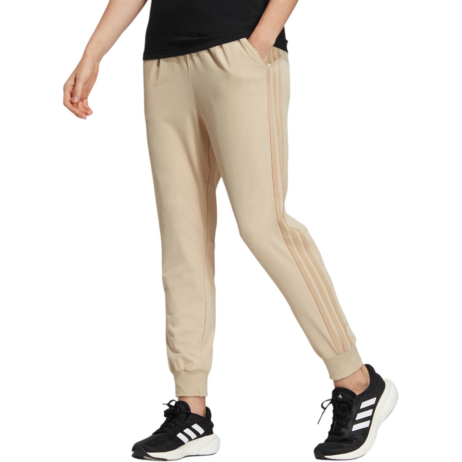 MUST HAVE Повседневные брюки женские Magic Light Brown/Magic Light Brown Adidas — фото 2