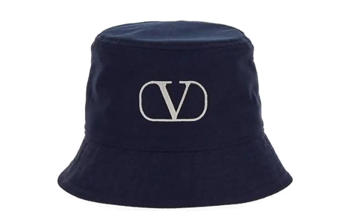 

Valentino Вышитая панама с логотипом Garavani, Blue