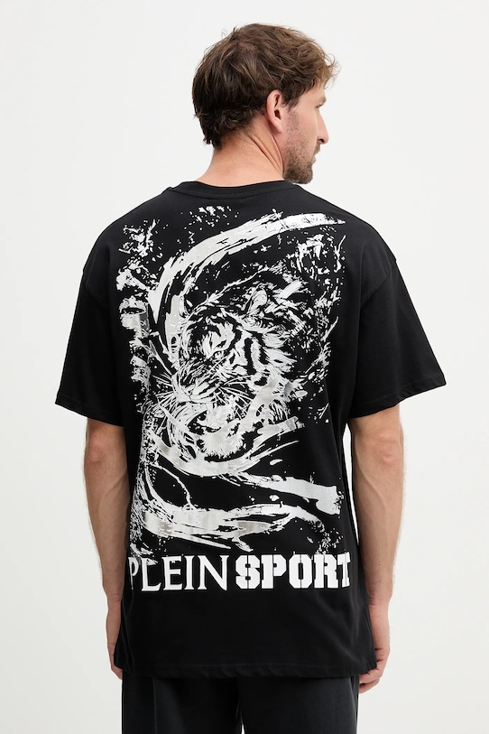 

Футболка SPORT из хлопка Plein Sport, черный