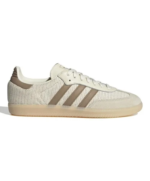 Унисекс кроссовки из хлопка adidas Originals SAMBA OG бежевые