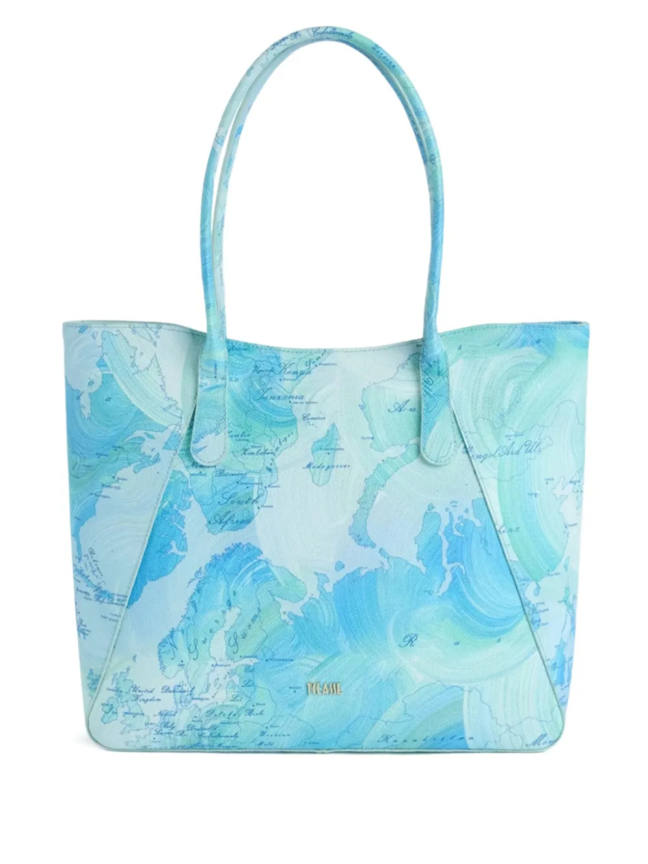 

ALVIERO MARTINI 1° CLASSE сумка-тоут Geo Water Island, синий
