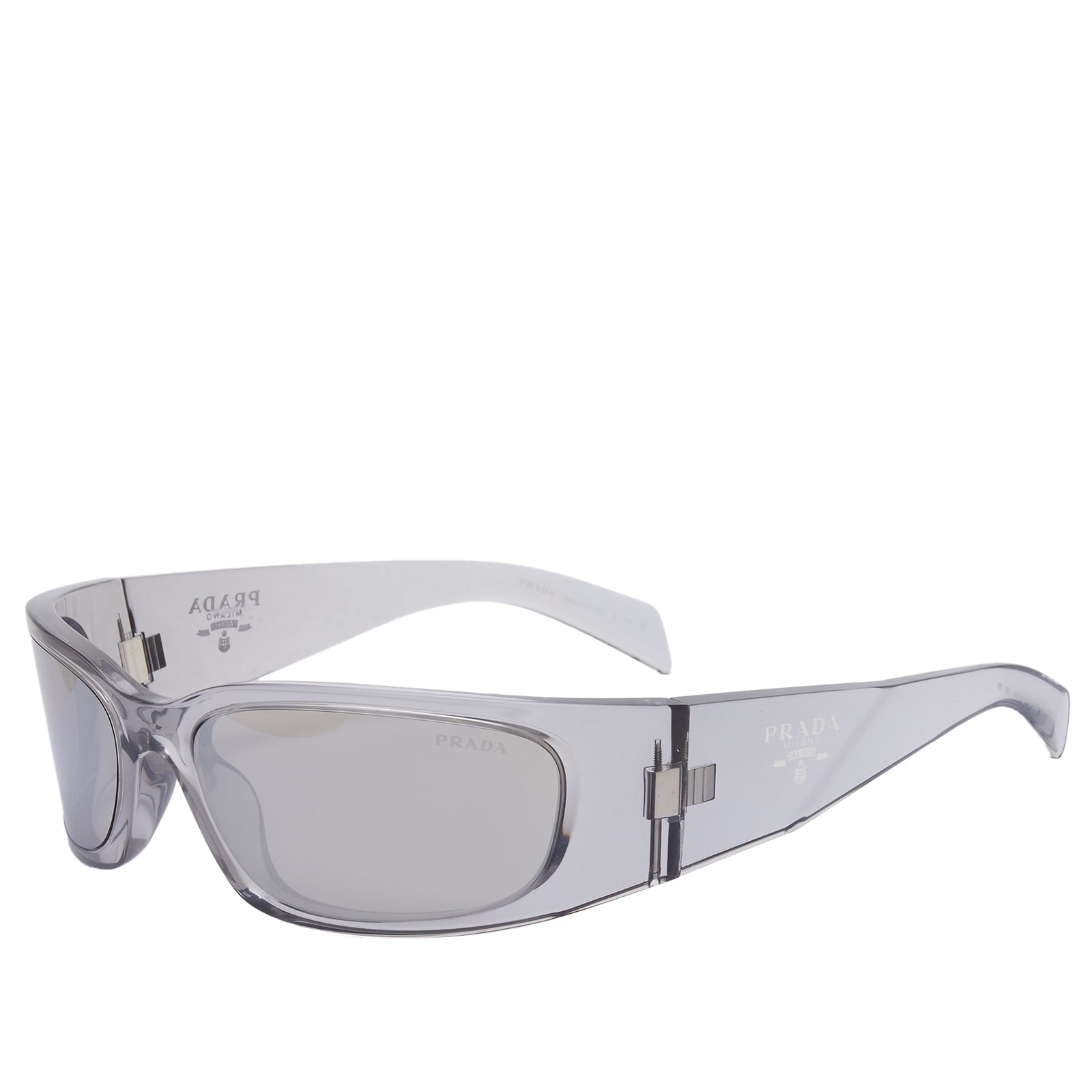 

Солнцезащитные очки Prada Eyewear A19S Sunglasses, цвет Transparent Grey & Light Grey