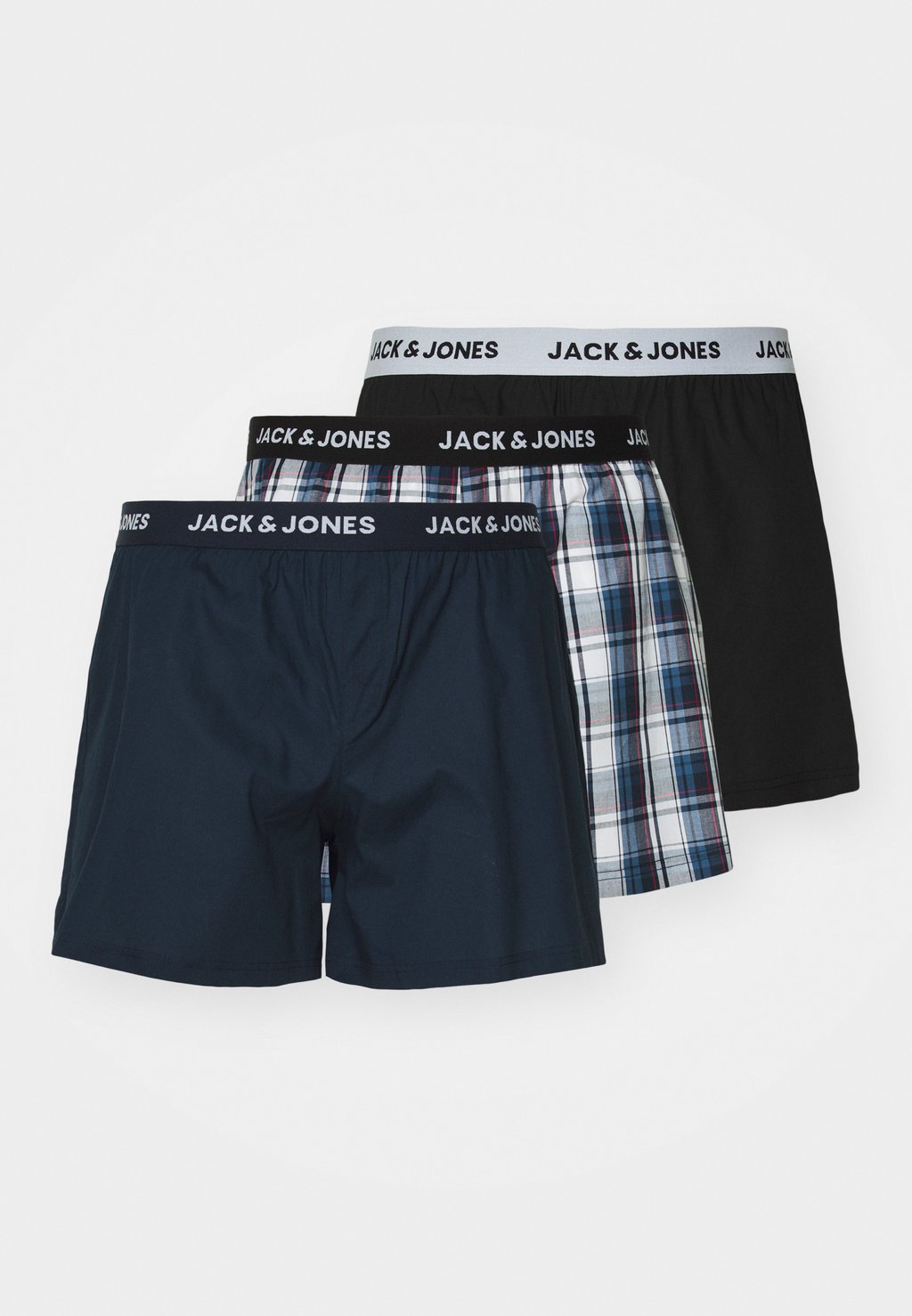 

Шорты-боксеры JACSAIGON 3 PACK Jack & Jones, темно-синий