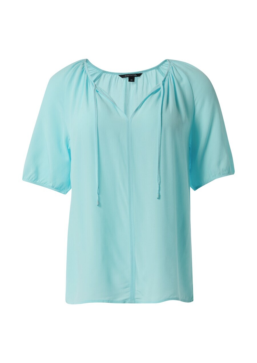 

Блузка с коротким рукавом COMMA Blouse, аква