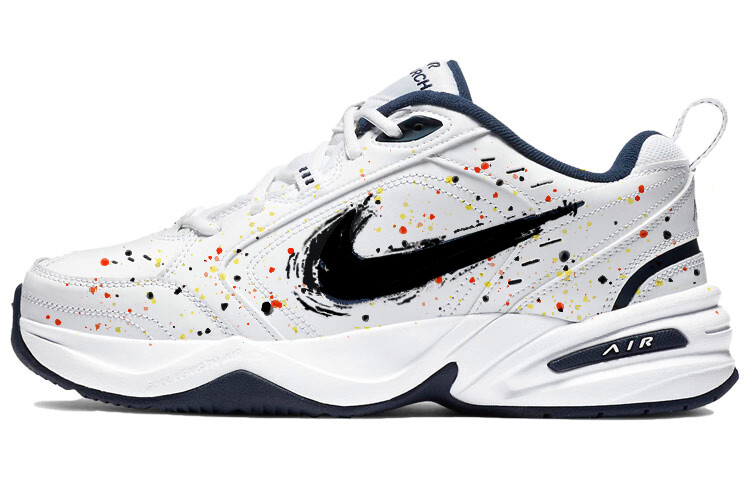 

Кроссовки Nike Air Monarch 4 Chunky Sneakers Unisex Low-Top Blue White, белый