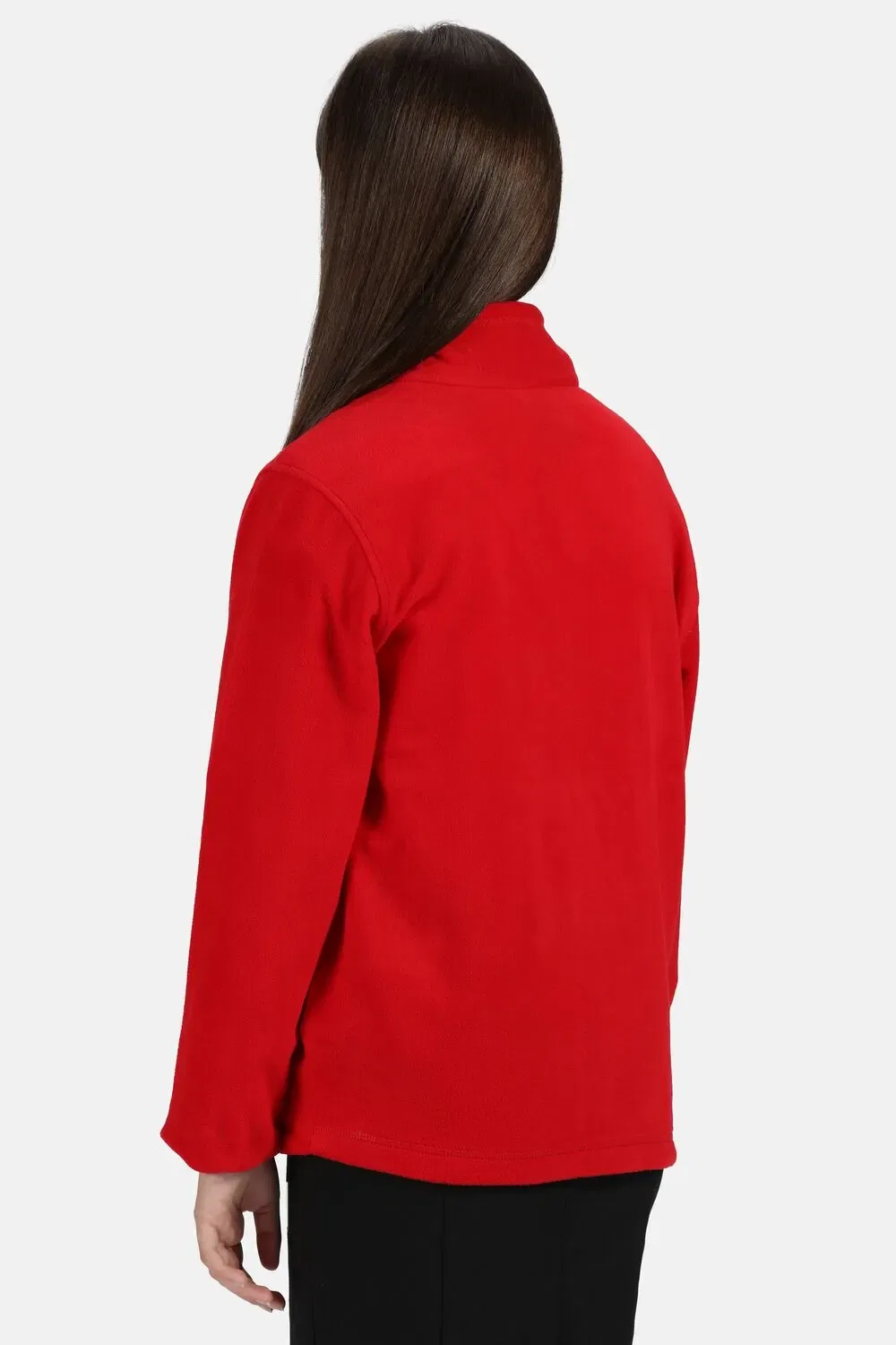Детская флисовая кофта Regatta Brigade Full Zip, красный — фото 2