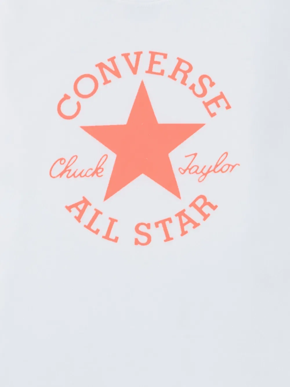 Комплект из топа и шортов с кулиской и логотипом Converse Kids, белый — фото 4