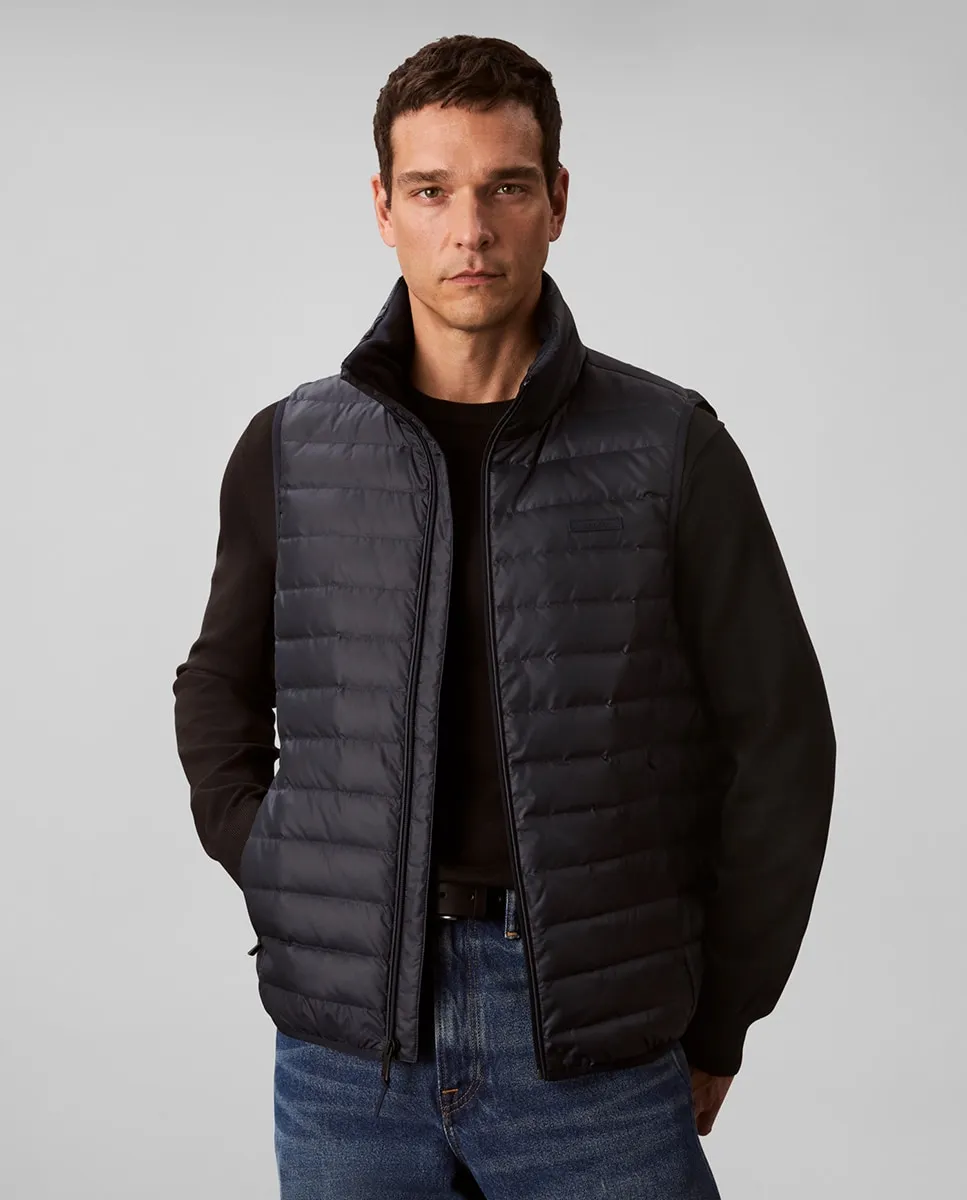 

Мужской стеганый жилет Calvin Klein, темно-синий