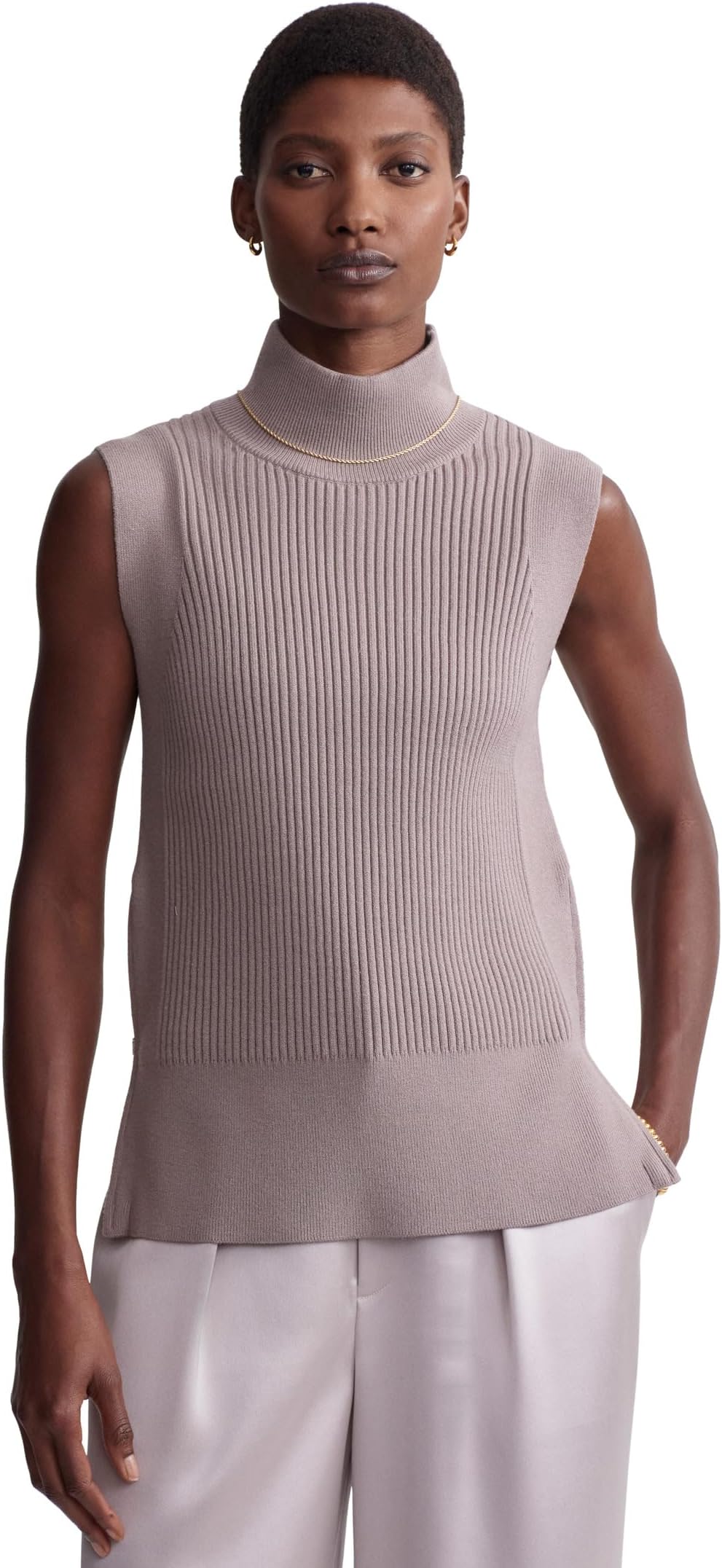 

Топ Varley Lois High-Neck Tank, цвет Cinder