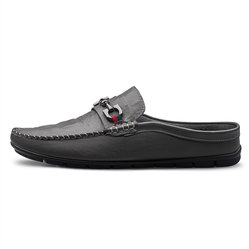 

Mr. Thorn Tree Мужские серые мюли с противоскользящим мыском, цвет Gray Mules