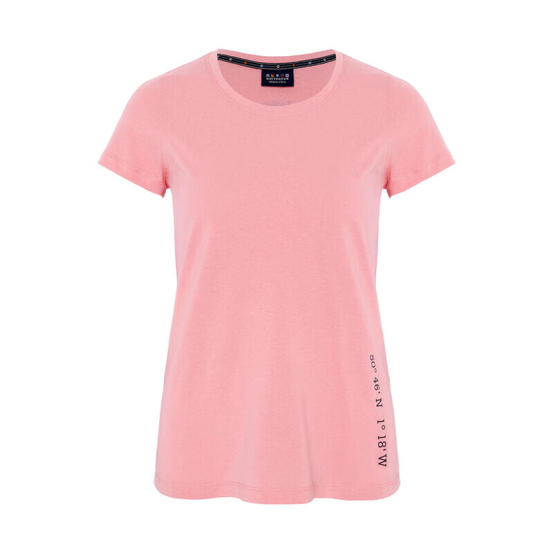 

Футболка с круглым вырезом NAVIGATOR, цвет rosa