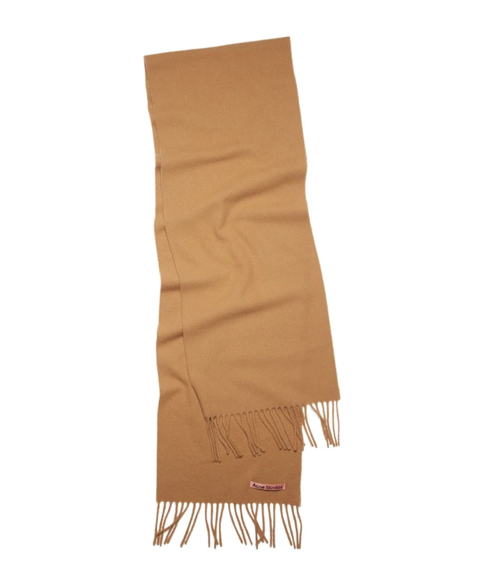 

Зимний шарф Acne Studios, коричневый