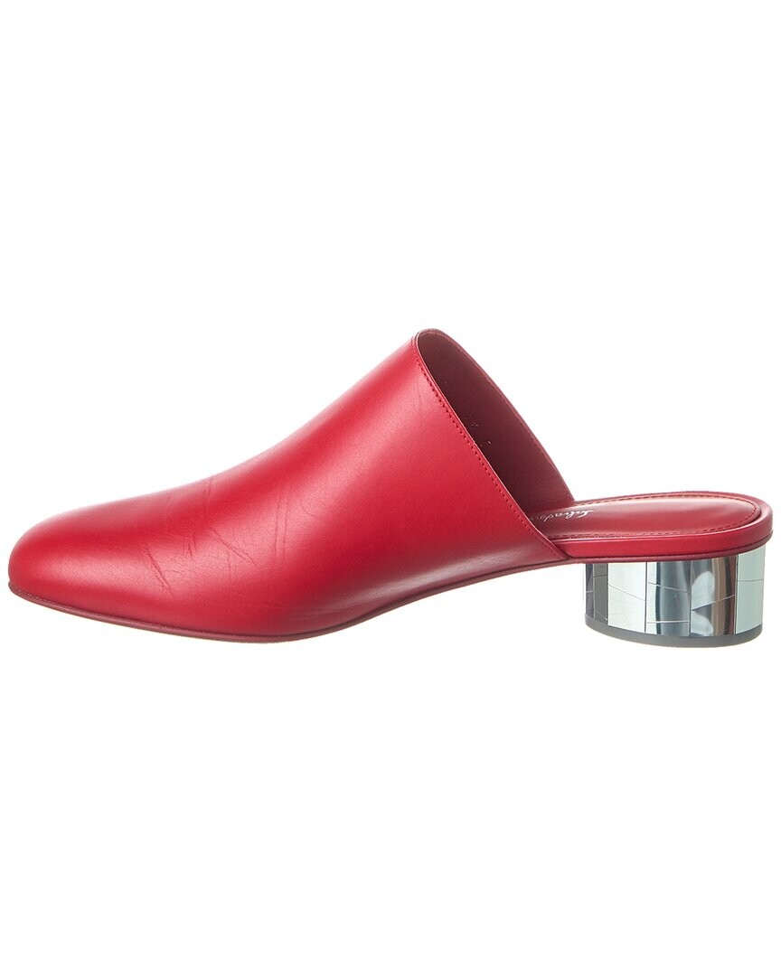 Кожаные туфли Ferragamo Floy Salvatore Ferragamo, красный — фото 4