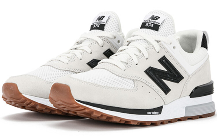 

Кроссовки New Balance NB 574 Sport Lifestyle Unisex, белый/черный