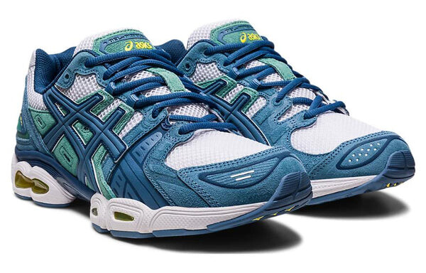 Кроссовки гель нимбус 9 Asics, синий — фото 3