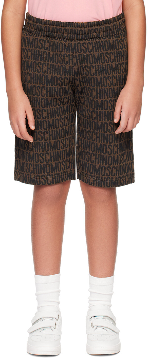 

Детские жаккардовые шорты Moschino