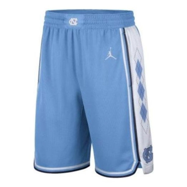 

Шорты jordan college dri-fit (unc) basketball shorts 'blue white' Nike, синий