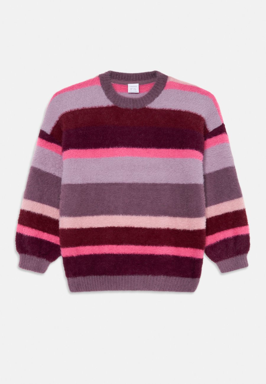 Джемпер Lindex STRIPED FEATHERYARN, Light Dusty Lilac/Lilac