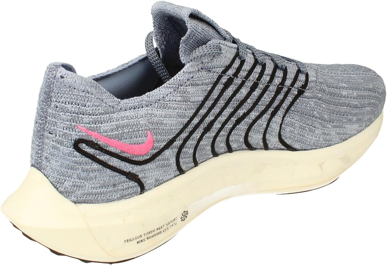 Мужские кроссовки Pegasus Turbo Flyknit Next Nature (300 - Минерально-бирюзовый/Светло-серебристый/Черный) Nike — фото 3