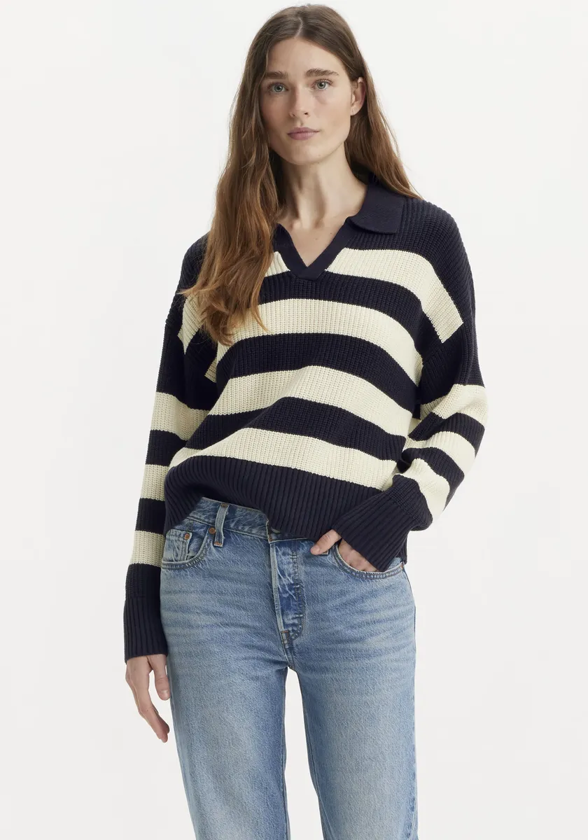 

Вязаный свитер Levi's "EVE SWEATER BLUES", цвет Gem Stripe Ghtwatc