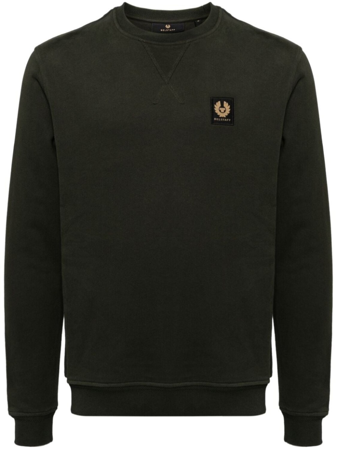 

Belstaff толстовка с логотипом, зеленый