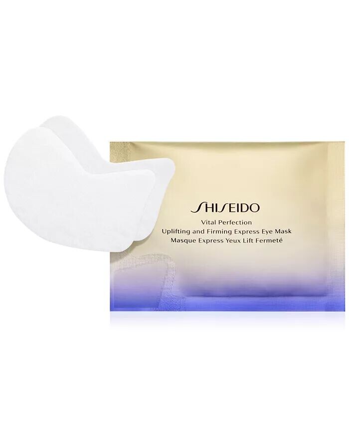 Маска для лица Shiseido — Vital Perfection Подтягивающие и укрепляющие экспресс-маски для глаз — фото 3