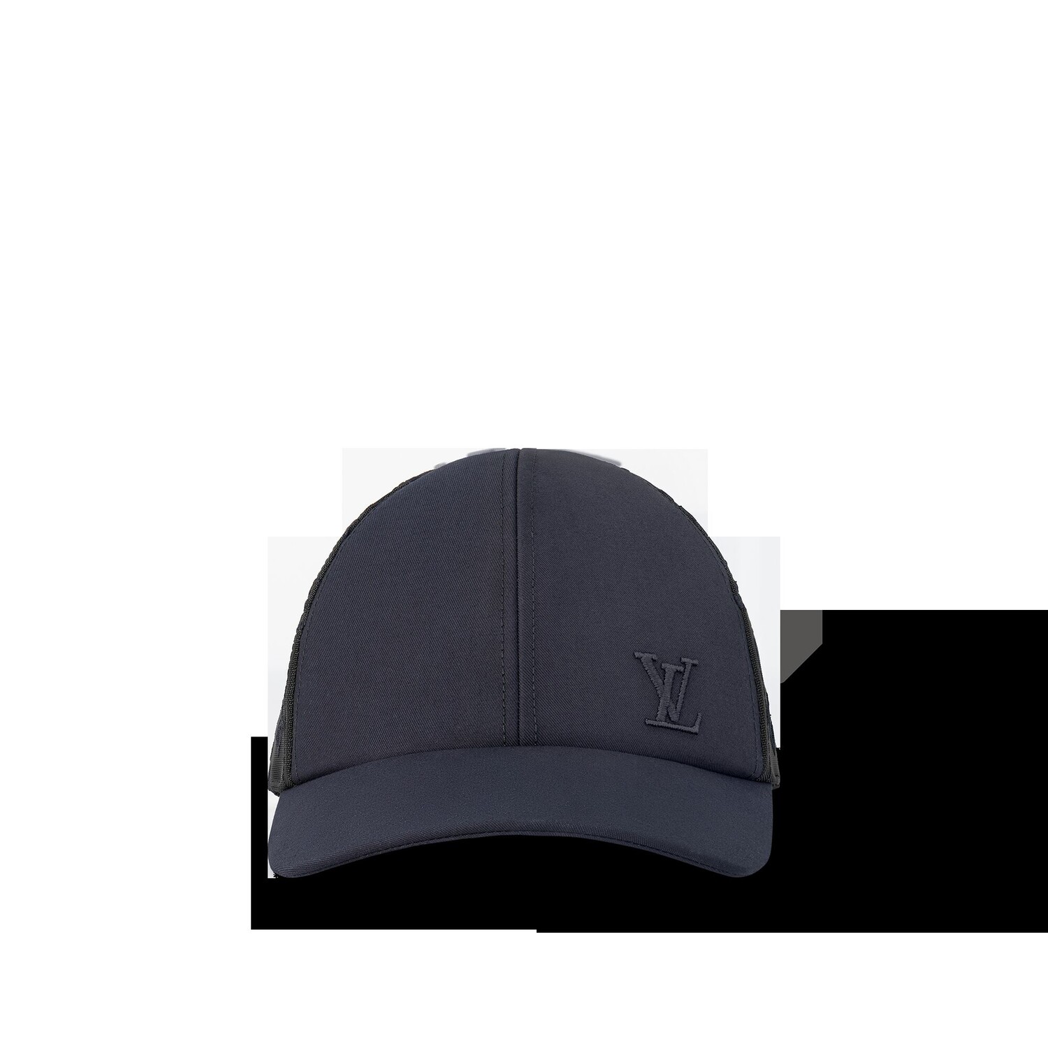 

Бейсболка с монограммой и сеткой Louis Vuitton, черный