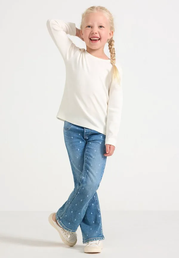 Расклешенные джинсы freja hearts Lindex, Denim Blue