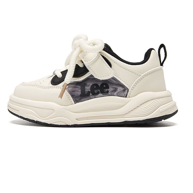 

Амортизация, устойчивость к истиранию, противоскользящие, анти-кик низкие кроссовки для скейтборда kids' Lee, белый