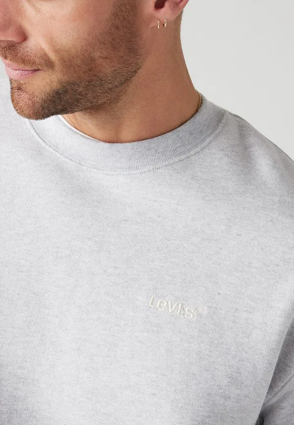 Оригинальная толстовка с круглым вырезом Levi'S, Light Gray Heather — фото 4