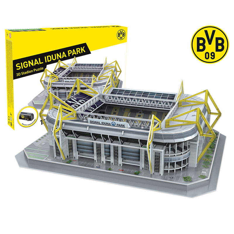 

Футбольный стадион Signal Iduna Park - BVB FC - 3D пазл 74 детали - модель клуба HABARRI