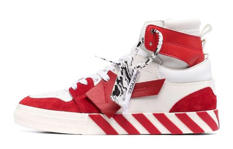 

Кроссовки OFF-WHITE, красный/белый