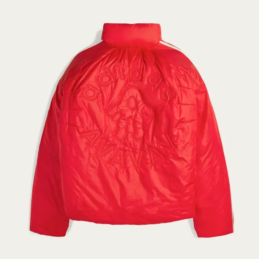 Пуховик Adidas X Avavav Adidas Originals, красный — фото 3
