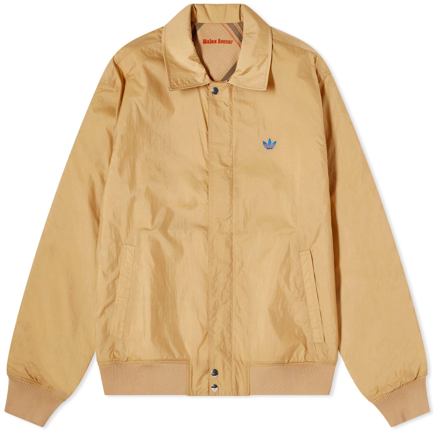 

Куртка Adidas X Wales Bonner Reversible Harris, цвет Beige & Check Jacquard