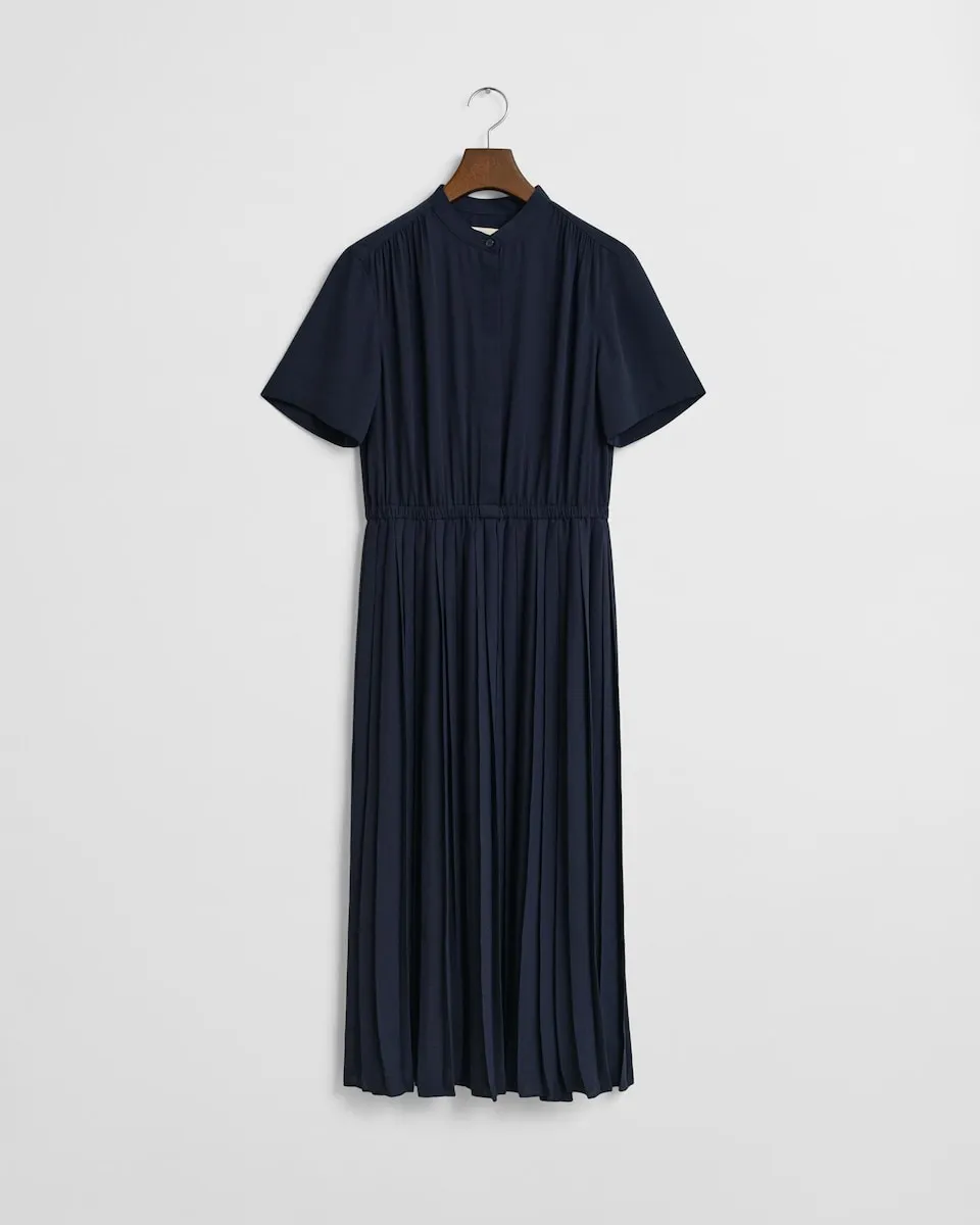 

Рубашечное платье с коротким рукавом Gant, темно-синий