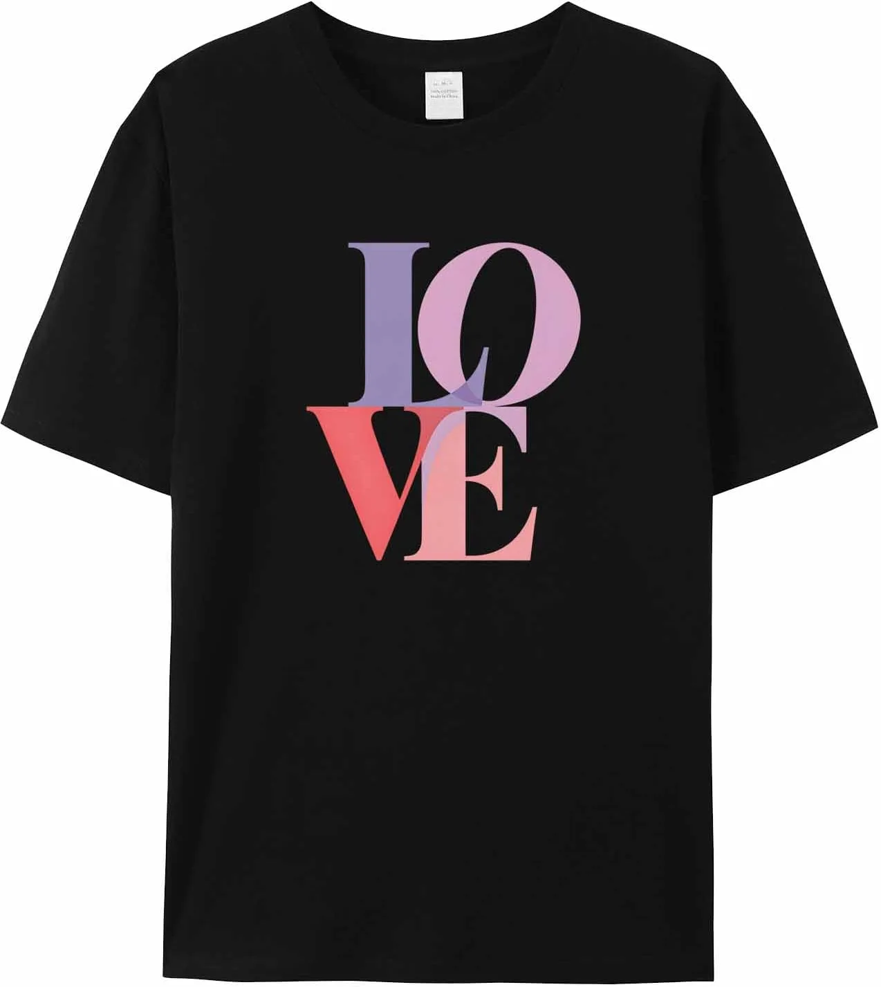 

Мужская футболка с принтом Love jdudh