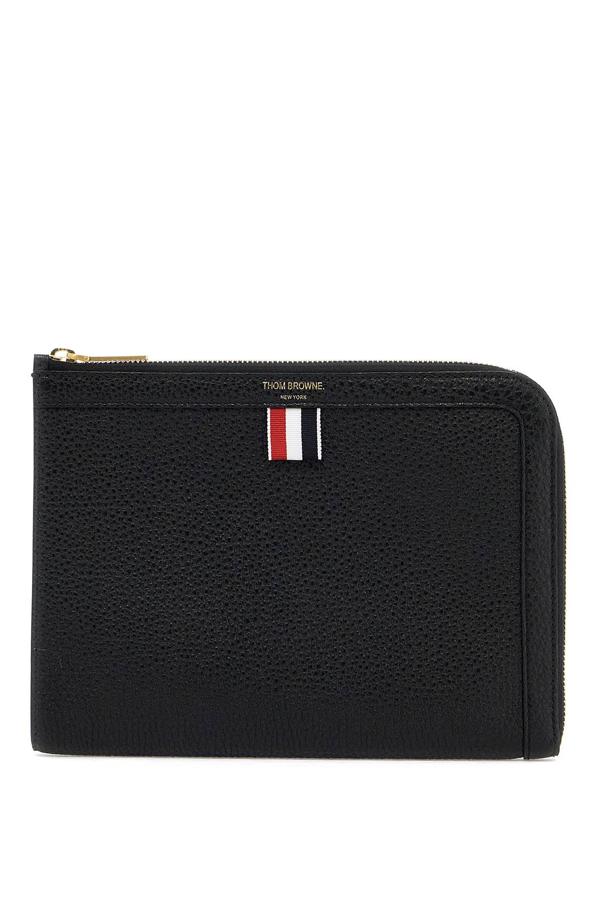 

Мужская сумка Thom e из тисненой кожи Thom Browne, черный