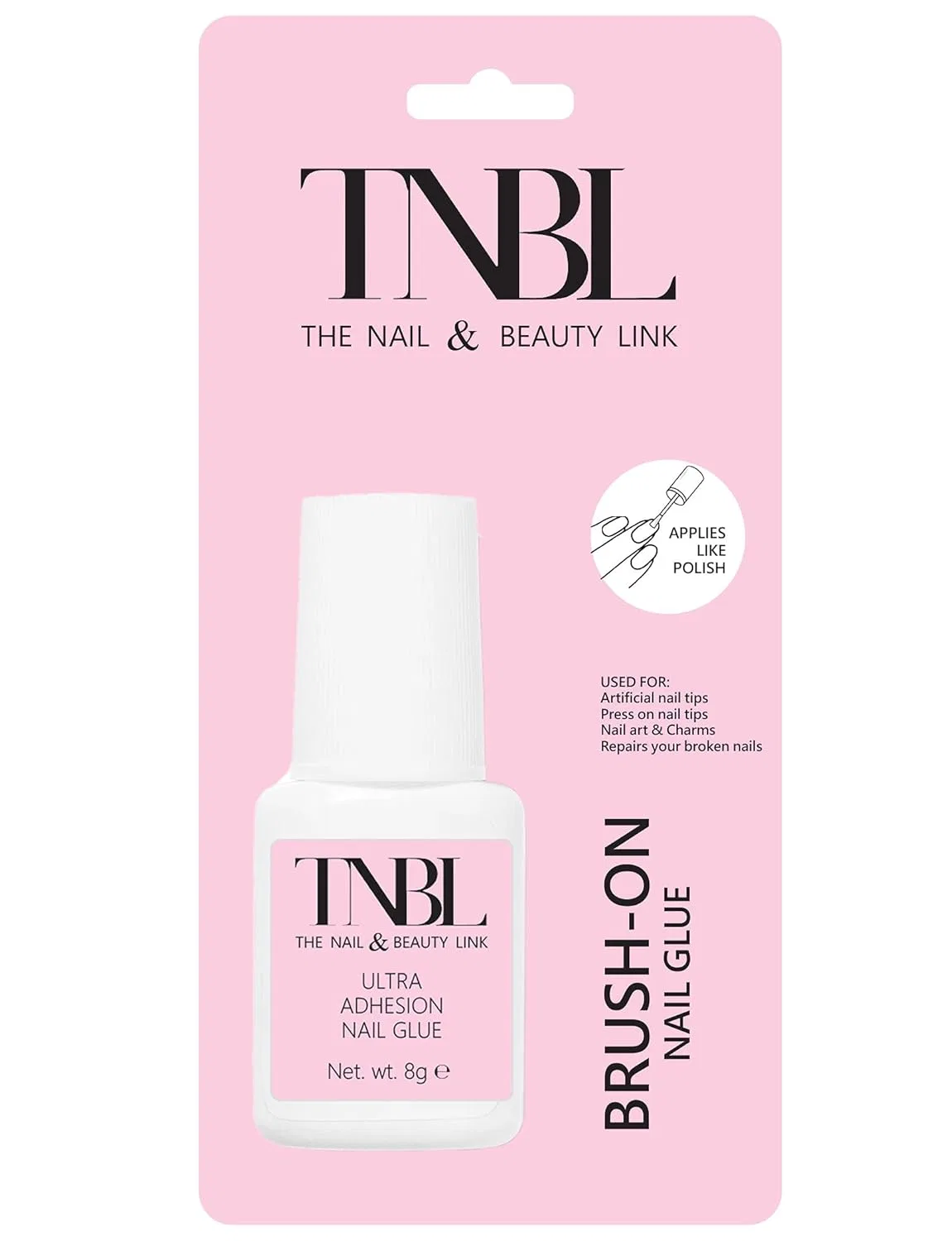 Супер клей для ногтей TNBL Ultra Adhesive, 8 г Tnbl