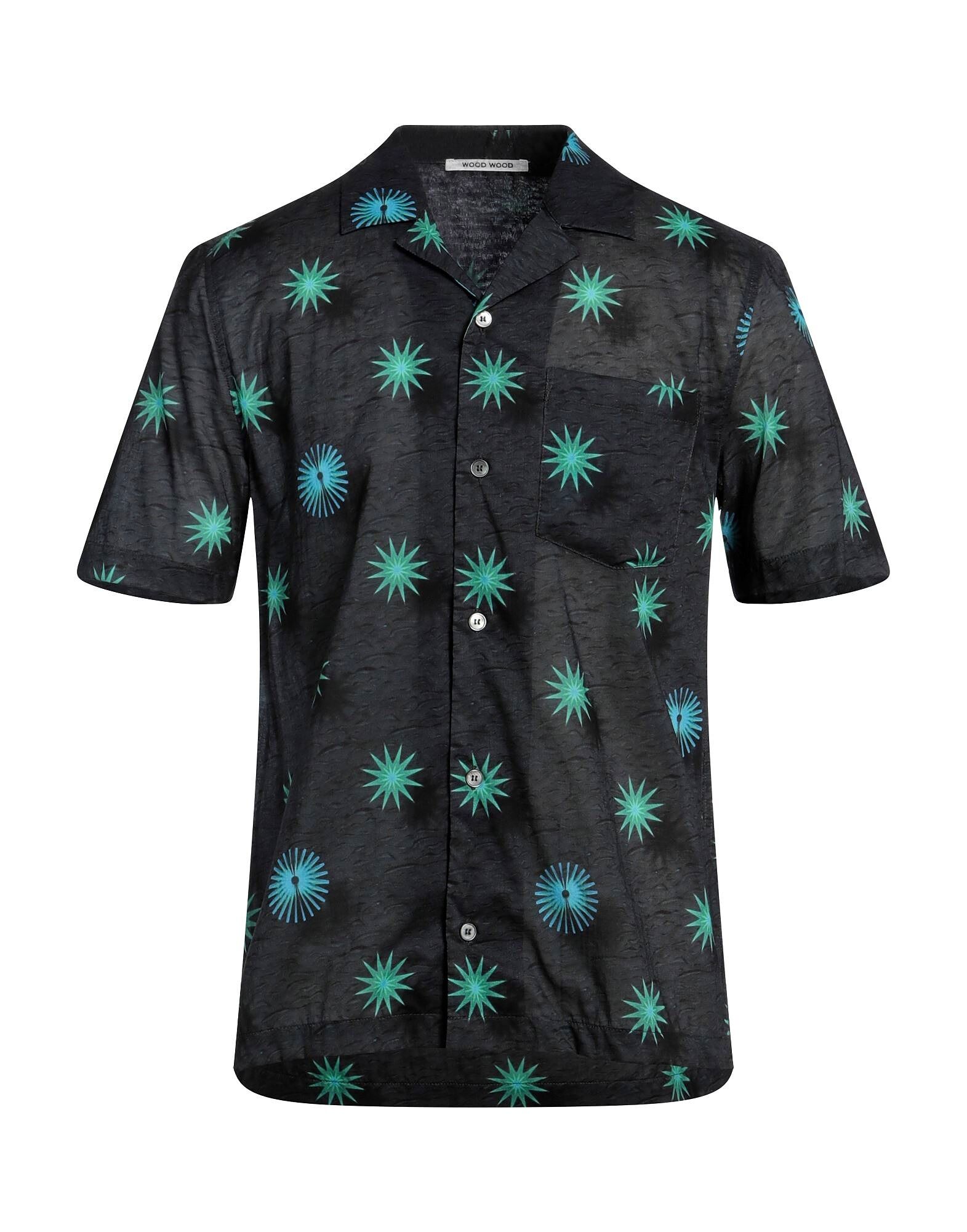 

Рубашка Wood Wood, полуночно-синий