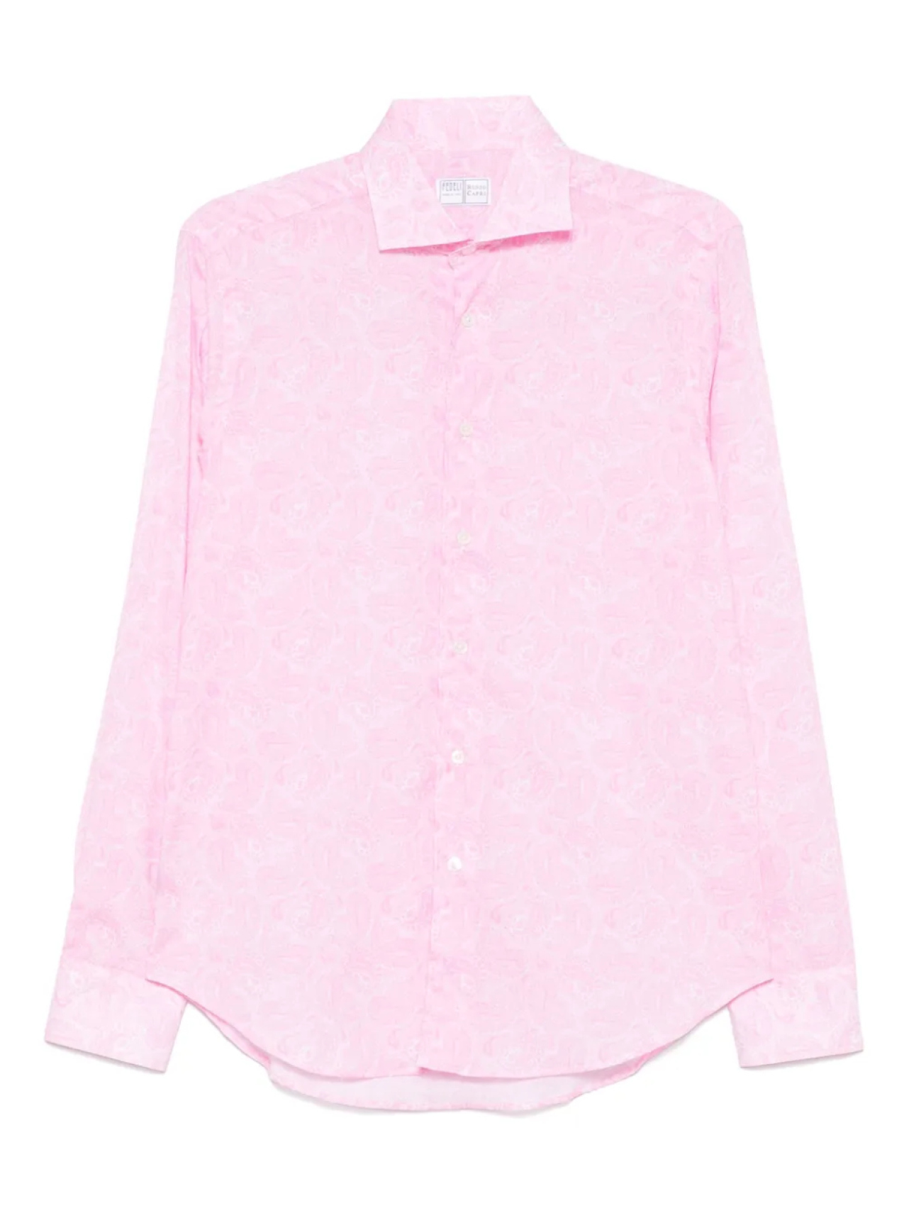 

Рубашка Fedeli с цветочным принтом, розовый