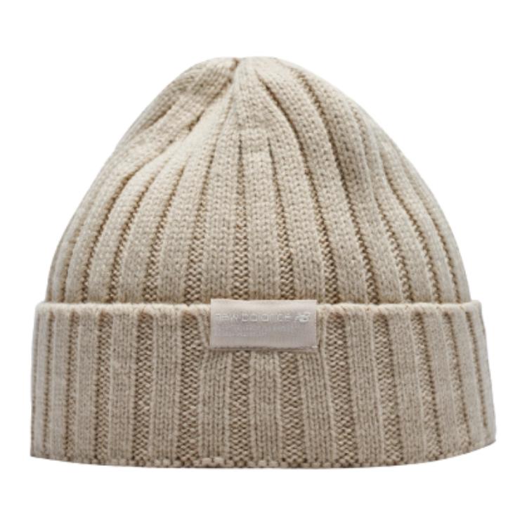 

Акриловая шапка-бини Unisex Oat New Balance, oat